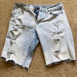 American Eagle Extreme Flex Jean Shorts Size 28